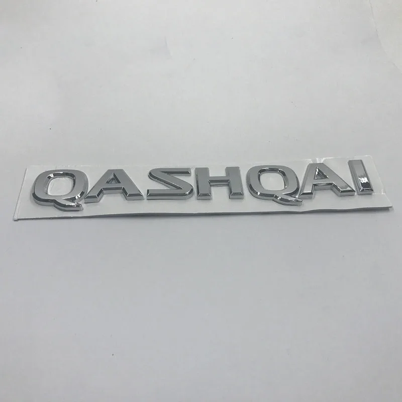 

Jdm Car Styling Car Stickers and Decals For Nissan Qashqai Letters Emblem Badge Tailgate Logo Rear Nameplate Decals