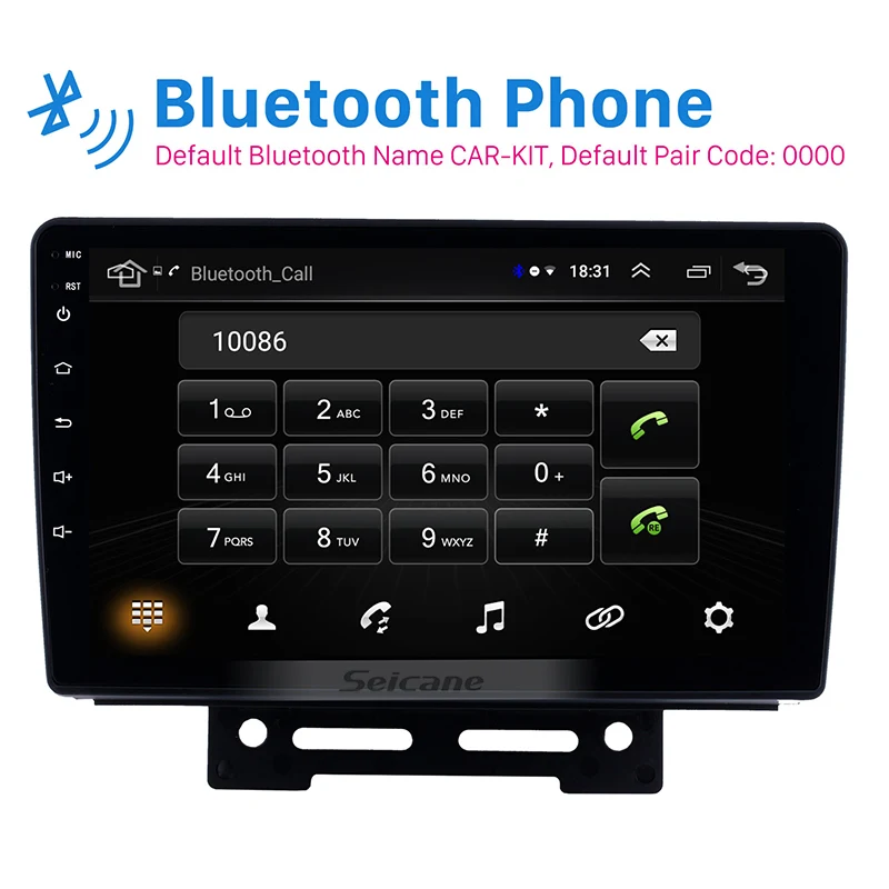 Seicane для Geely Emgrand EC7 2012 2013 2014 Android 8 1 gps навигации автомобиля стерео 3g Wi Fi Bluetooth