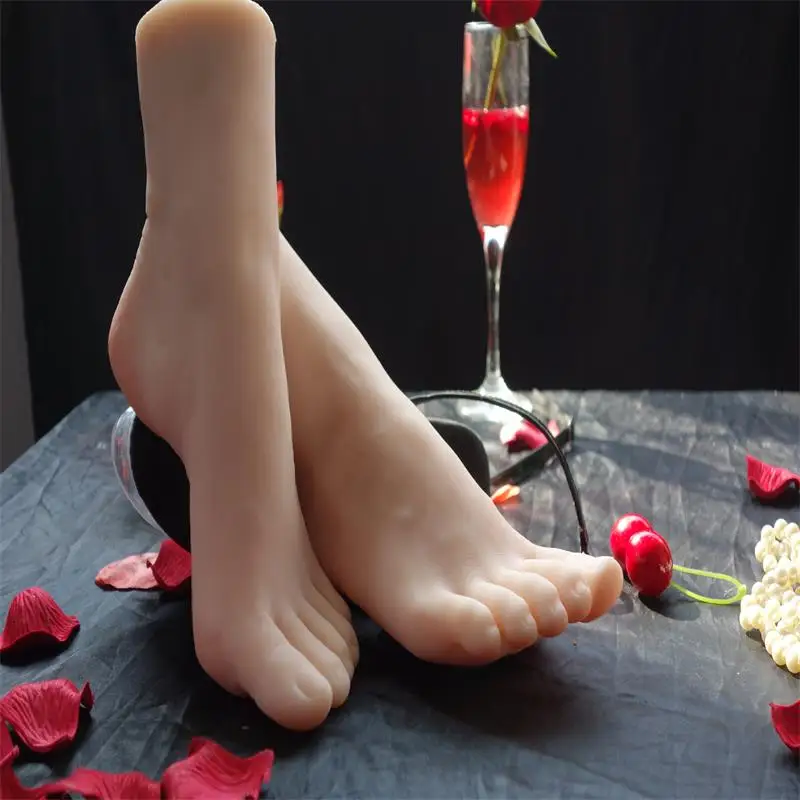 Оптовая продажа footfee foot love clone женская модель для ног Фетиш игрушка статуя форма