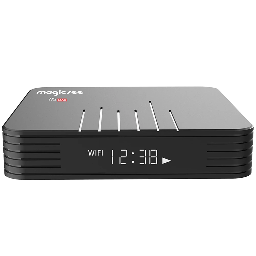 ТВ приставка MAGICSEE N5 Max Android 9 0 Amlogic S905X2 2 4 ГГц + 5 WiFi ГБ 16 ГБ/4 32 ГБ/64 Гб Bluetooth 1 Поддержка