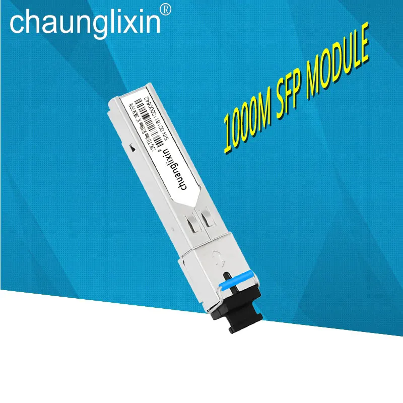 1 25 г 20 120 км SC одноволоконный sfp модуль 1310/1550nm SFP приемопередатчик WDM Bidi