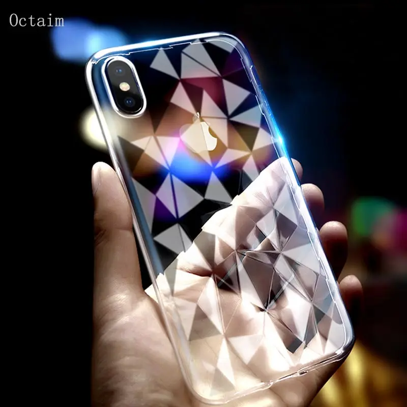 Мягкий чехол для телефона iPhone 7 8 6S 6 Plus 5S ТПУ прозрачный полный защитный X XS Max XR