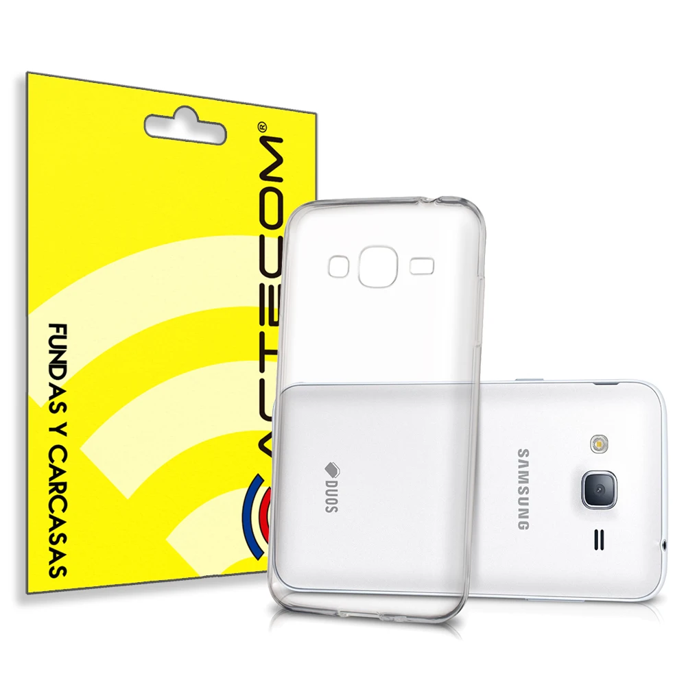 ACTECOM гелевый Чехол TERMOPLASTICO PARA SAMSUNG J3 2016 Прозрачный Ультра тонкий|Корпусы и рамки