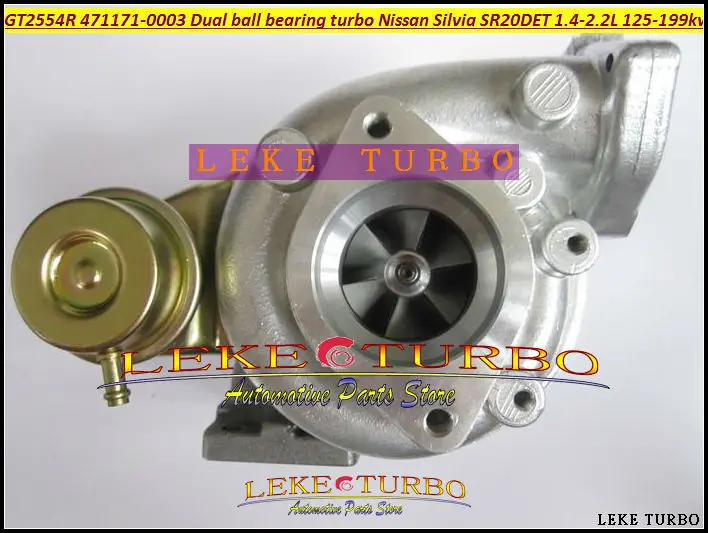 GT2554R 471171 5003S 0002 0003 г 144115V400 двойной шариковый подшипник с кованым импеллером Silvia