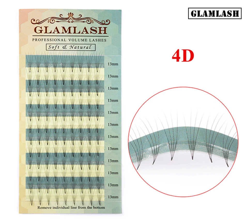 GLAMLASH оптовая продажа 2 чехла высокое качество 2D 3D 4D 5D 6D русские Объемные Накладные