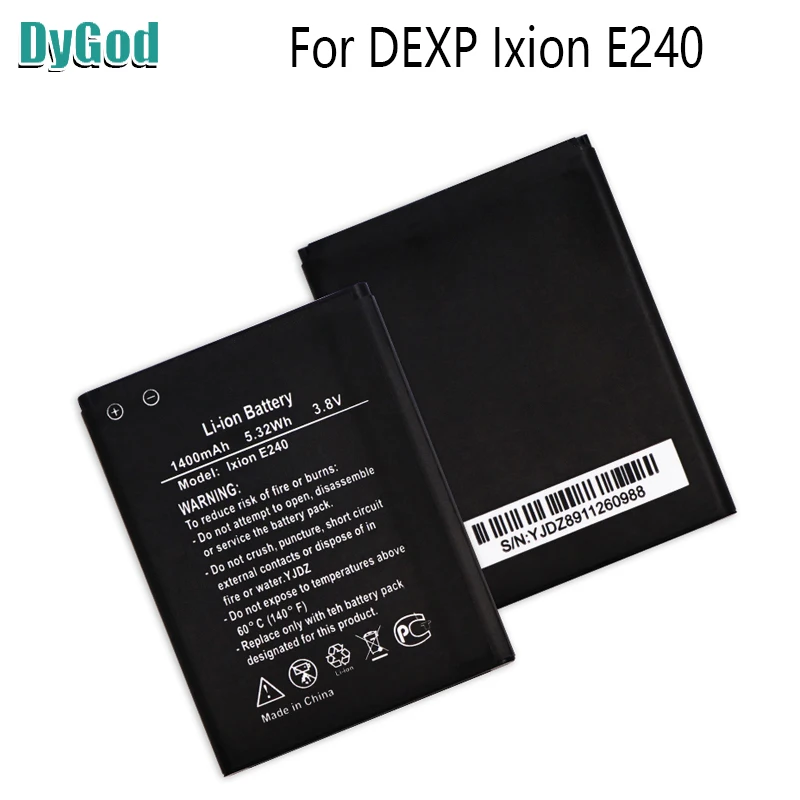 Аккумулятор 1400 мАч для DEXP Ixion E240|battery for|ixion dexp batterydexp ixion battery |