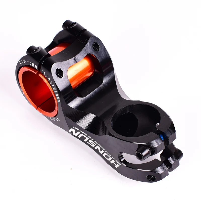 

bicycle stem 31.8mm 35mm Al-alloy CNC ultralight 156g MTB mountain bike handlebar stem 28.6mm ahead 70mm DH/AM/XC -17degrees