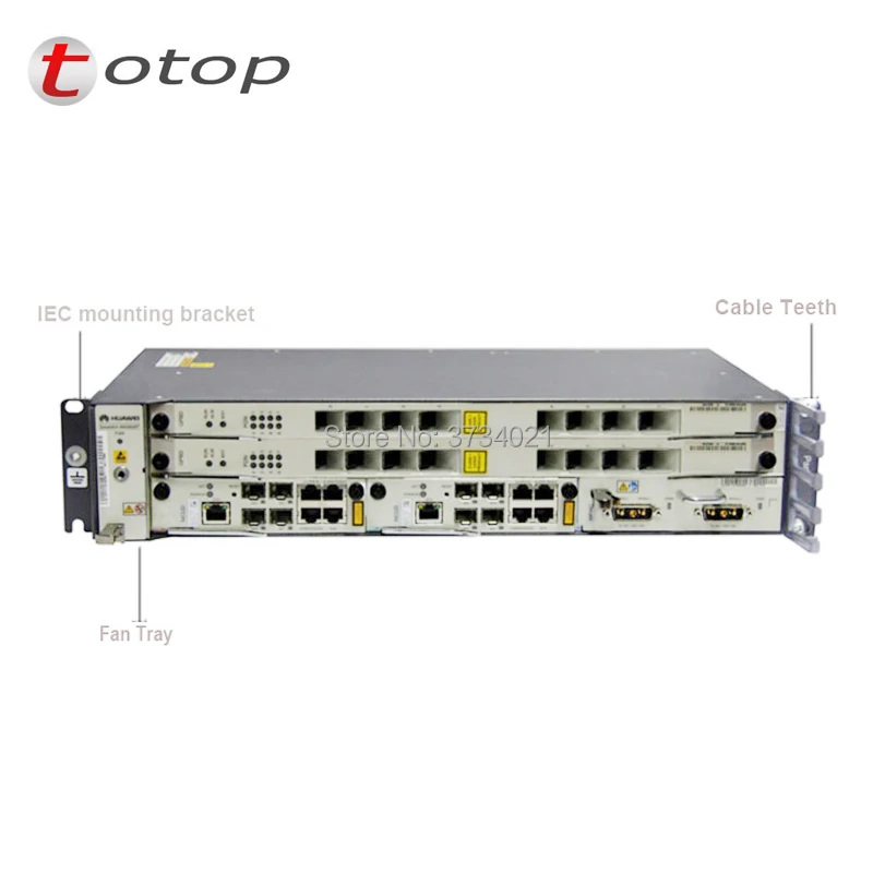 Huawei оптической линии терминального оборудования FTTH OLT SmartAX MA5608T с 2 * MCUD (1 г) + 1 MPWC