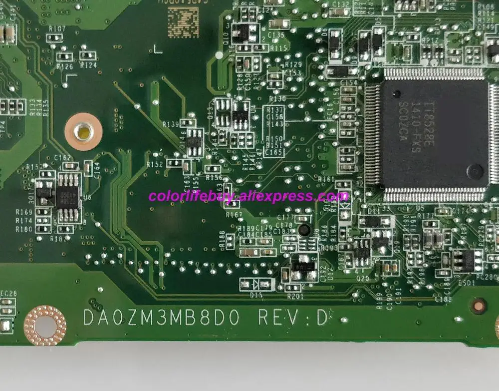 Оригинальный WVG6X 0WVG6X CN-0WVG6X w Cel2955U CPU DA0ZM3MB8D0 Материнская плата ноутбука материнская