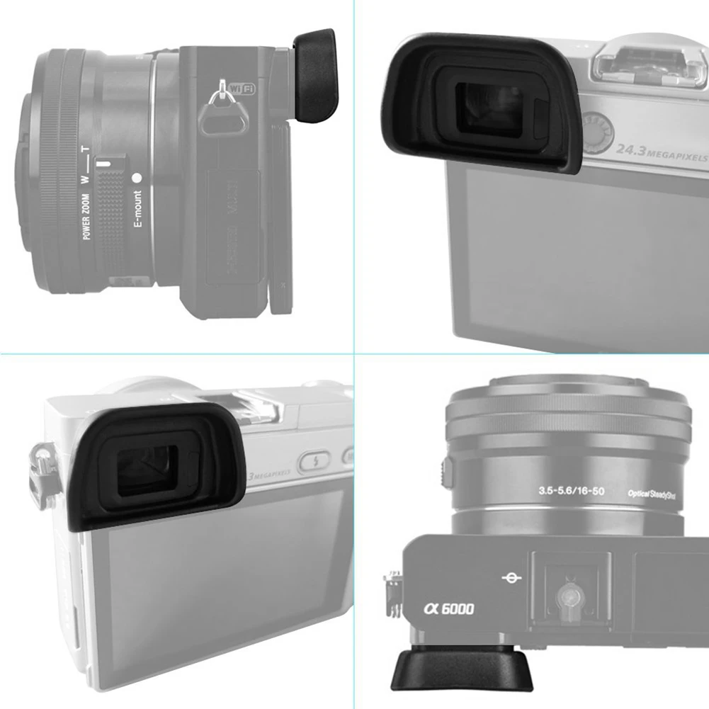 2 шт./компл. Аксессуар Чехол для sony A6000/NEX7/6 видоискатель протектор Камера окуляр наглазник для замены Nikon D7000/D90/D600