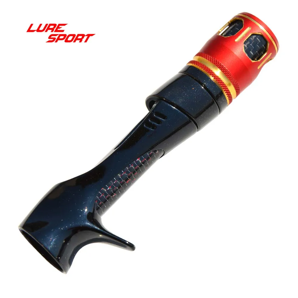 LURESPORT 2 комплекта катушкодержатель шт. черная краска красное/золотое алюминиевое