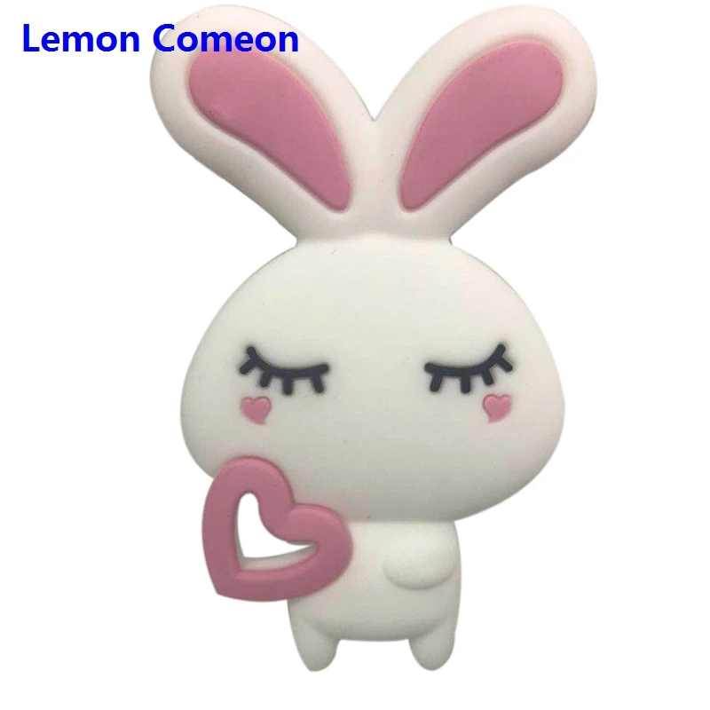 Силиконовые шарики для прорезывания зубов Lemon Comeon 1 шт. силиконовые с рисунком