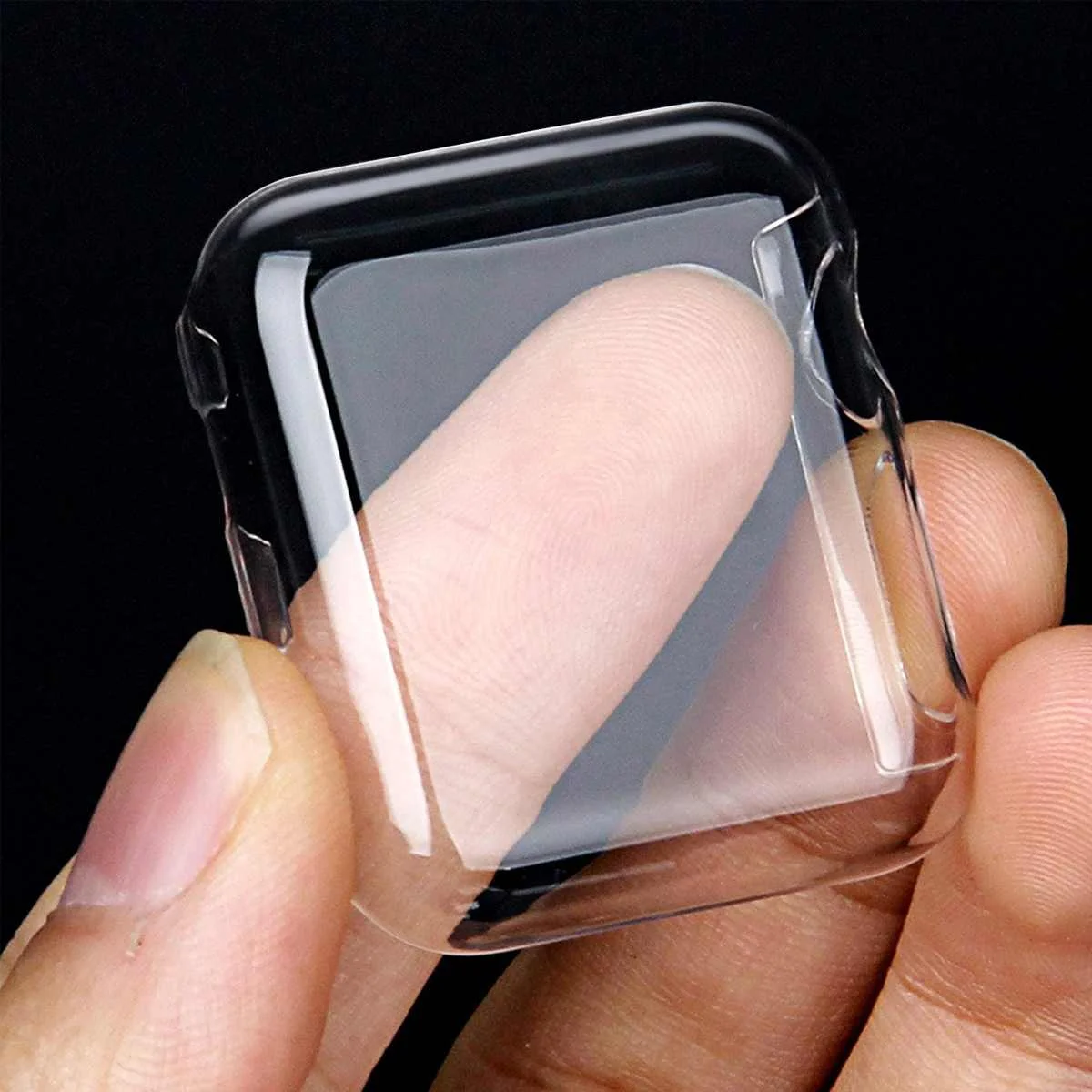 4H 0 8 мм прозрачный чехол Защитная пленка для экрана Apple watch Защитные чехлы часов