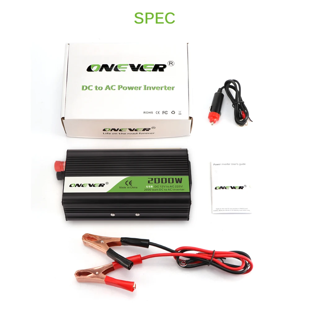 

Car Power Inverter Converter DC 12V to AC 220V 5V 2.1A USB charger Power Intelligent for iphone huawei samsung xiaomi