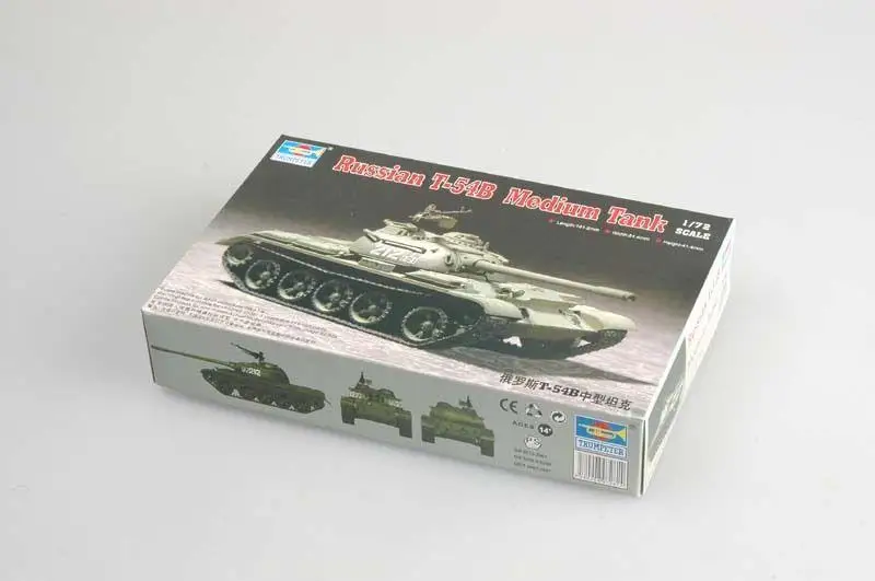 Trumpeter 1/72 модель 07281 года Российская версия средний танк | Игрушки и хобби