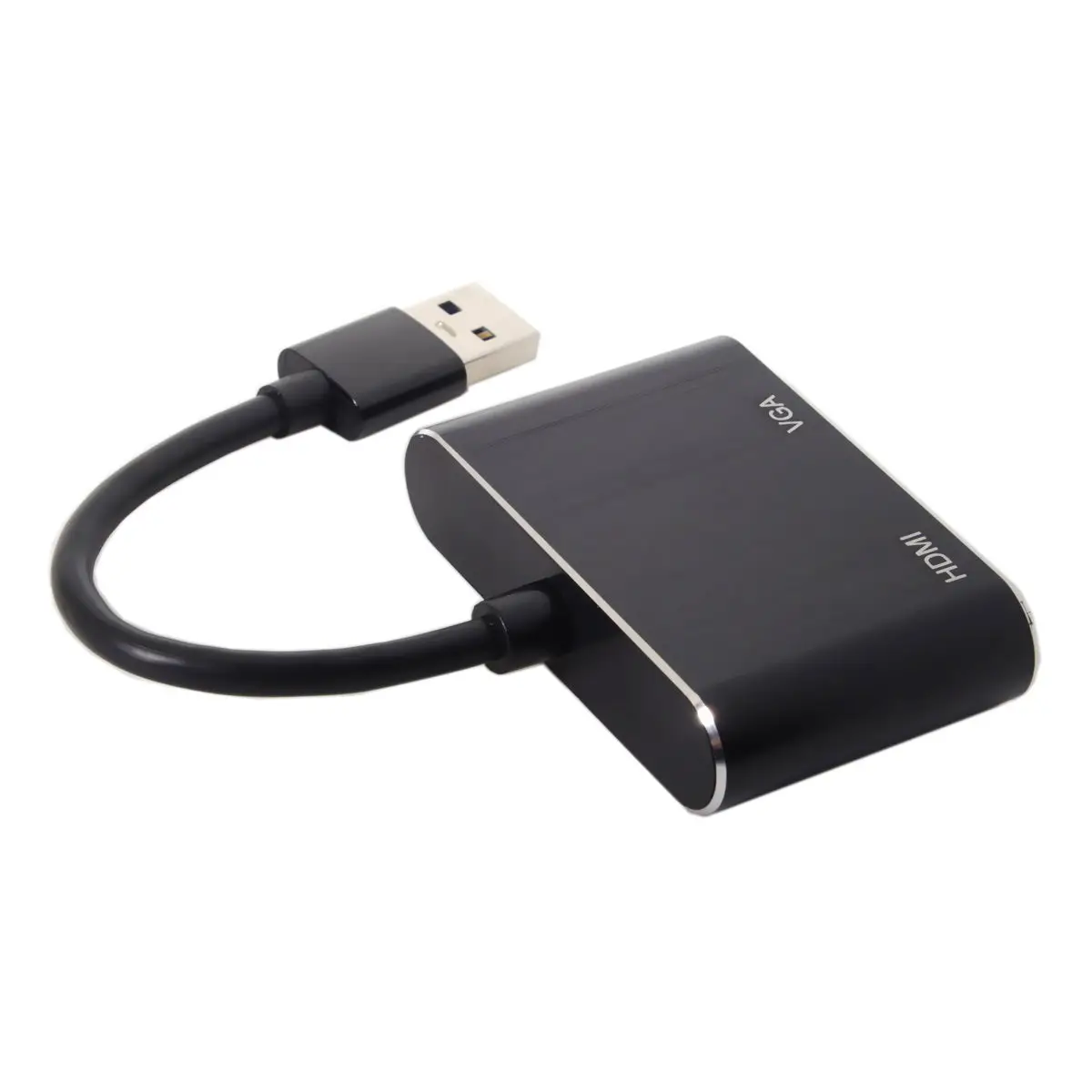 Кабель переходник с USB 3 0 и 2 на HDMI VGA HDTV 1080 P внешняя видеокарта для