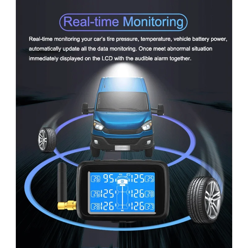 CARCHET Truck TPMS система контроля давления в шинах Аварийная сигнализация