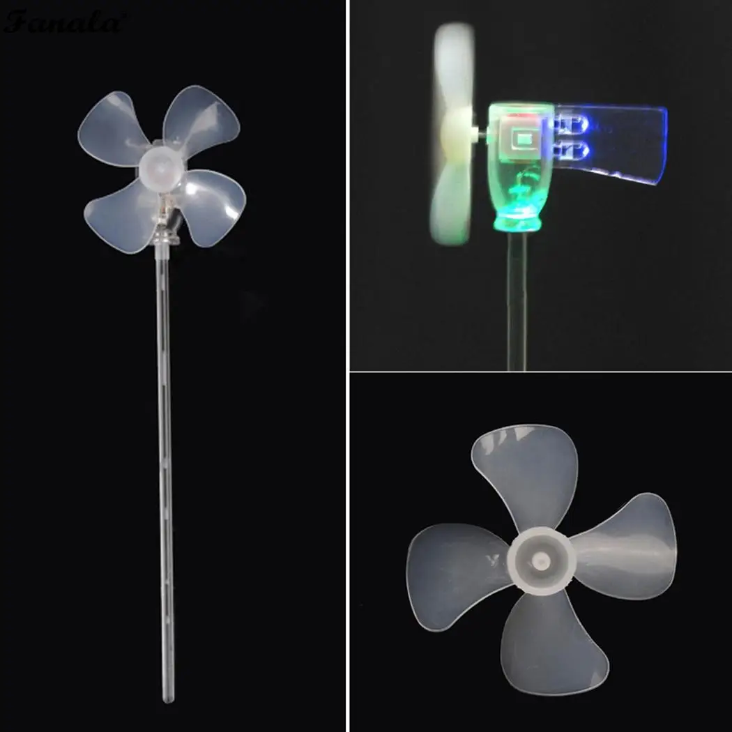 Мини ветряная мельница генератор LED Обучающие инструменты 2 5-6 V 70mA BL-FD32 модель