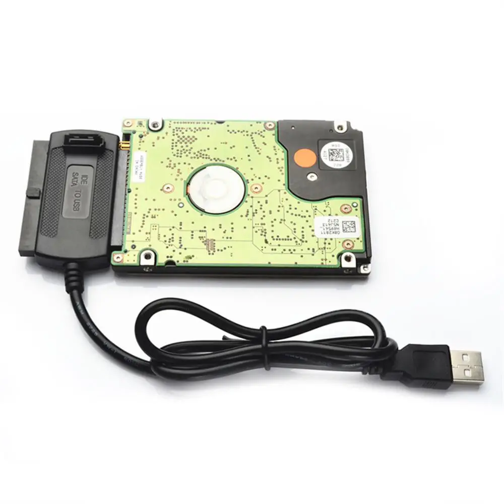 Кабель адаптер SOONHUA 3 в 1 кабель переходник для жесткого диска разъем USB 2 0 IDE SATA ATA 5