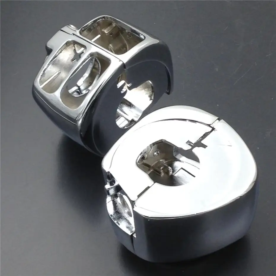 Хромированная Крышка корпуса переключателя подходит для 2009-2013 2010 2011 2012 Harley Dyna