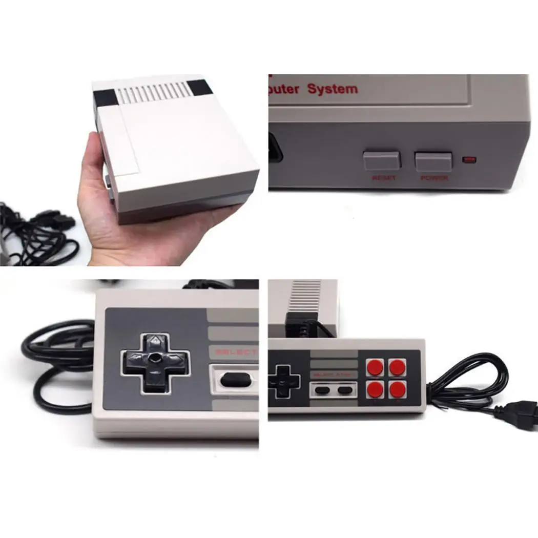 620 игр в 1 Классический ретро ABS ТВ игровые NTSC Мини AV выход игры двойной проводной