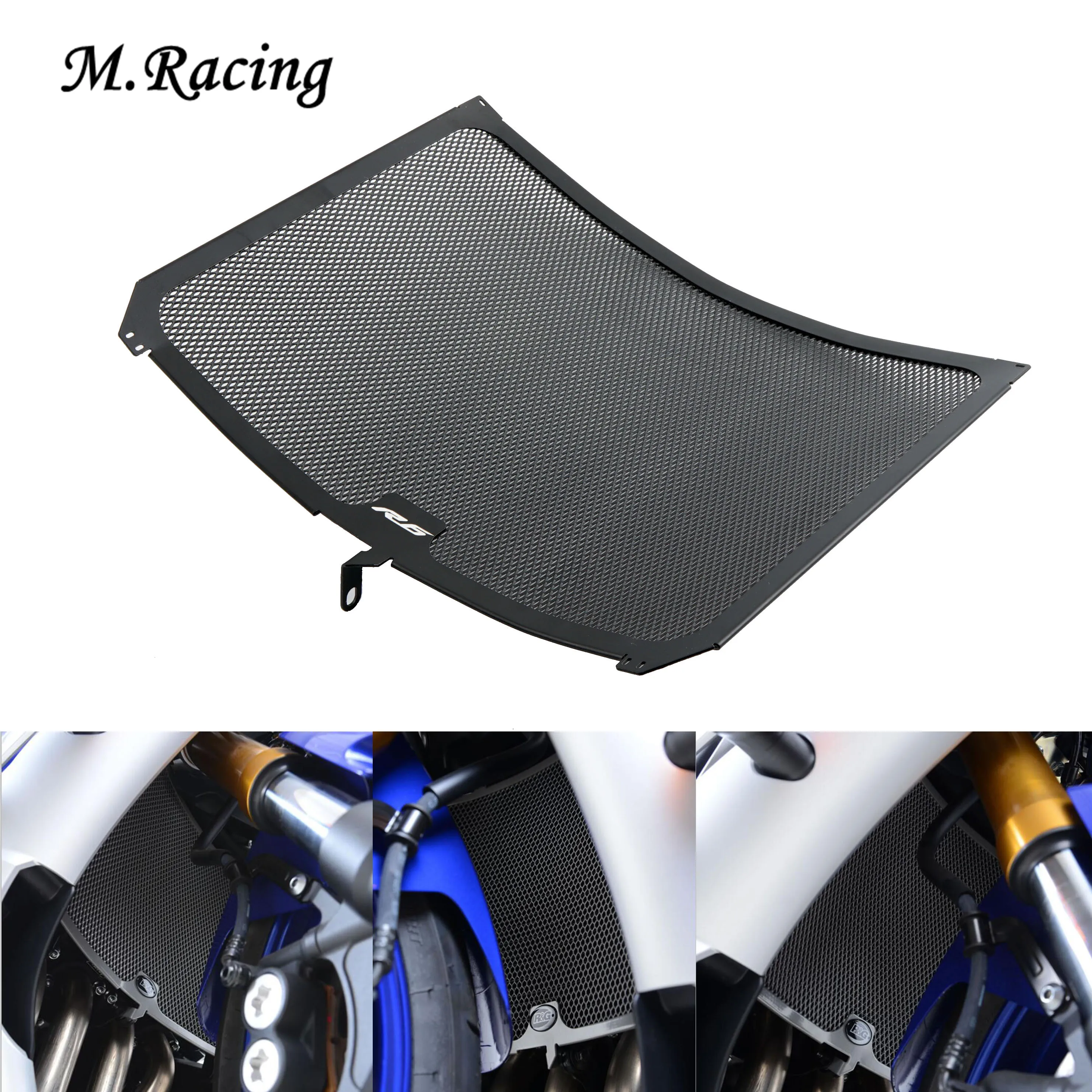 Решетка радиатора мотоцикла Гриль Крышка для Yamaha YZF-R6 R6 YZFR6 2017 2018 | Автомобили и