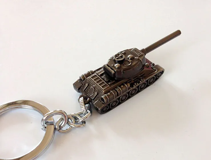 2019 3D модный автомобильный металлический брелок для автомобиля WOT Tank World ключей BMW
