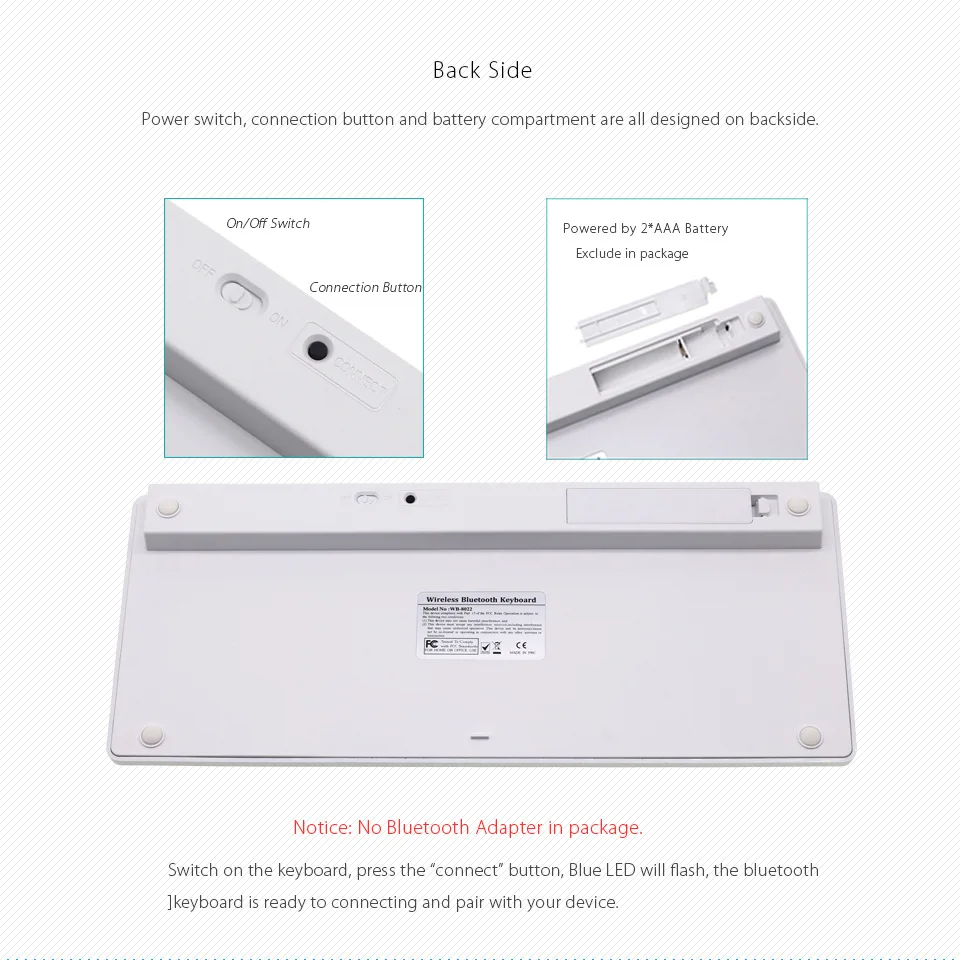 Бесплатная доставка DHL мини испанская Bluetooth клавиатура Espanol для iPad Pro/Surface