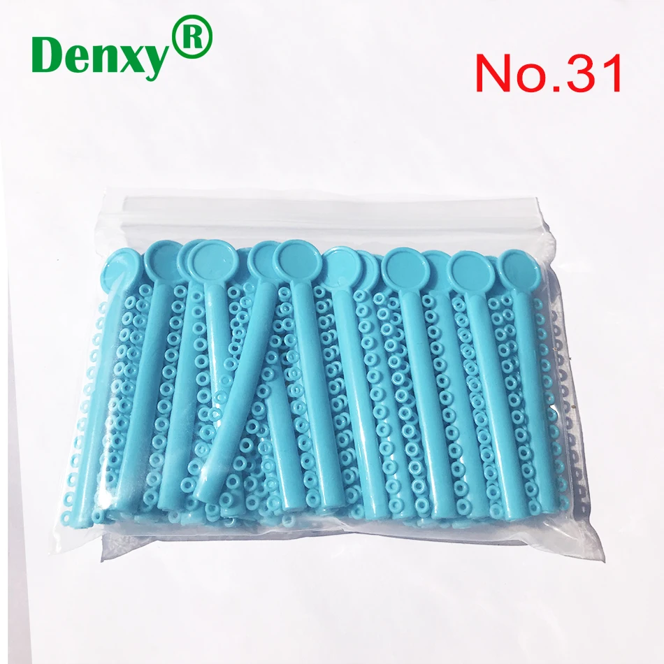 Denxy 1040 шт./пакет (4 шт) стоматологии Ортодонтическая щеточка лигирующая полосы