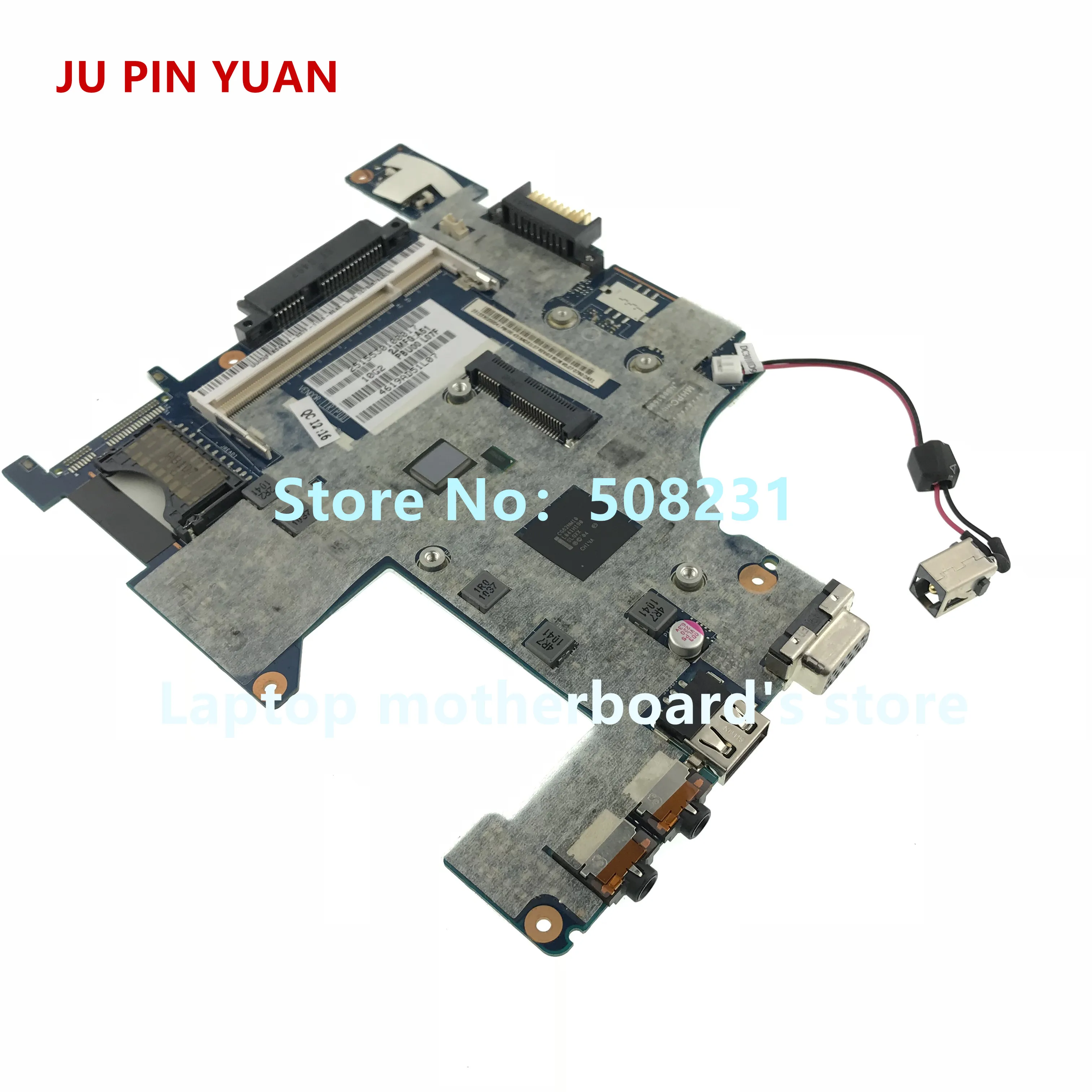 JU PIN YUAN для ноутбука Toshiba Mini NB500 NB505 материнская плата K000114430 LA-6855P полностью