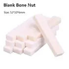 135 шт. седло басового моста для гитары, настоящая кость буйвола, чистые костные гайки для LP, народная Классическая электрическая акустическая гитара, запчасти, аксессуары