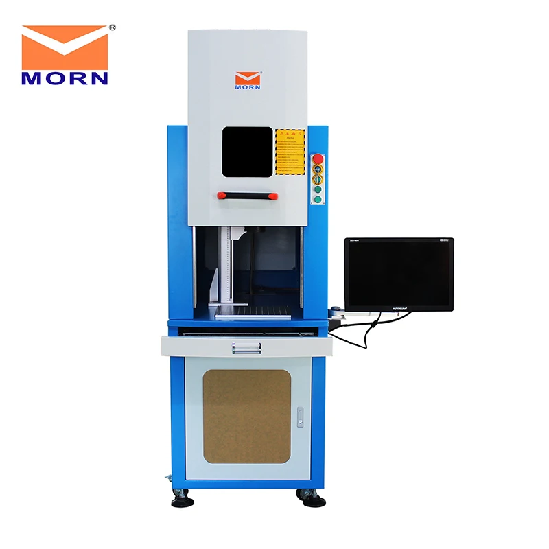 MORN Мини компактная Закрытая лазерная маркировочная машина CNC