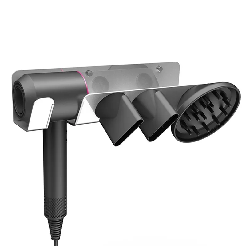 Настенный держатель из алюминиевого сплава для Dyson сверхзвуковой фен волос
