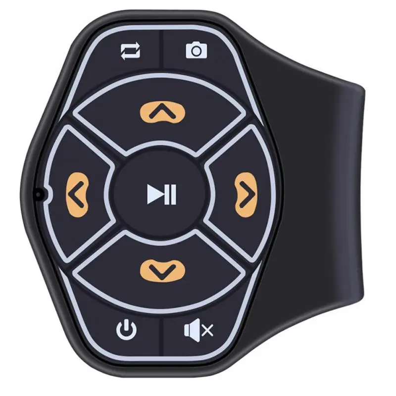 Беспроводной Bluetooth пульт дистанционного управления медиа Кнопка рулевого колеса автомобиля велосипед для iphone Android телефон музыка фото управление Лер