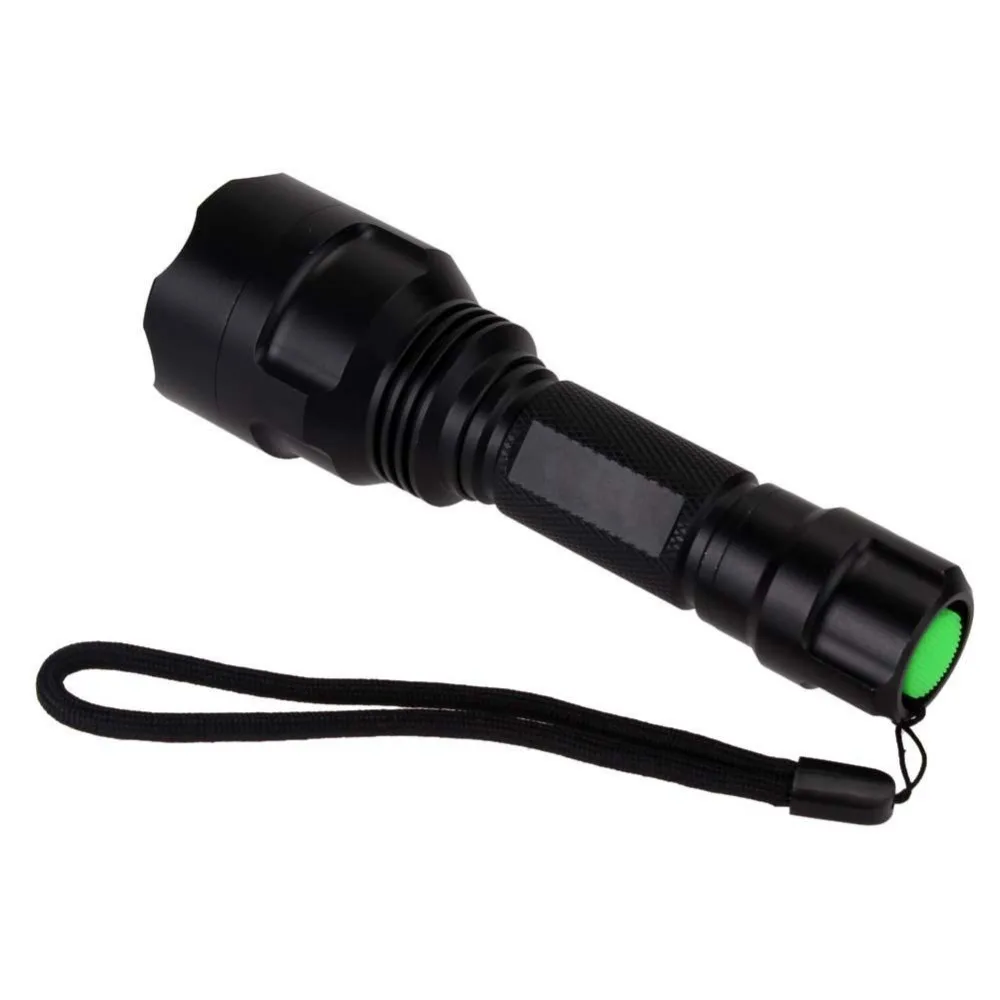2019 Новый 2000LM фонарик Q5 LED 3 режима C8 Handy открытый светодиодные лампы факел Алюминий