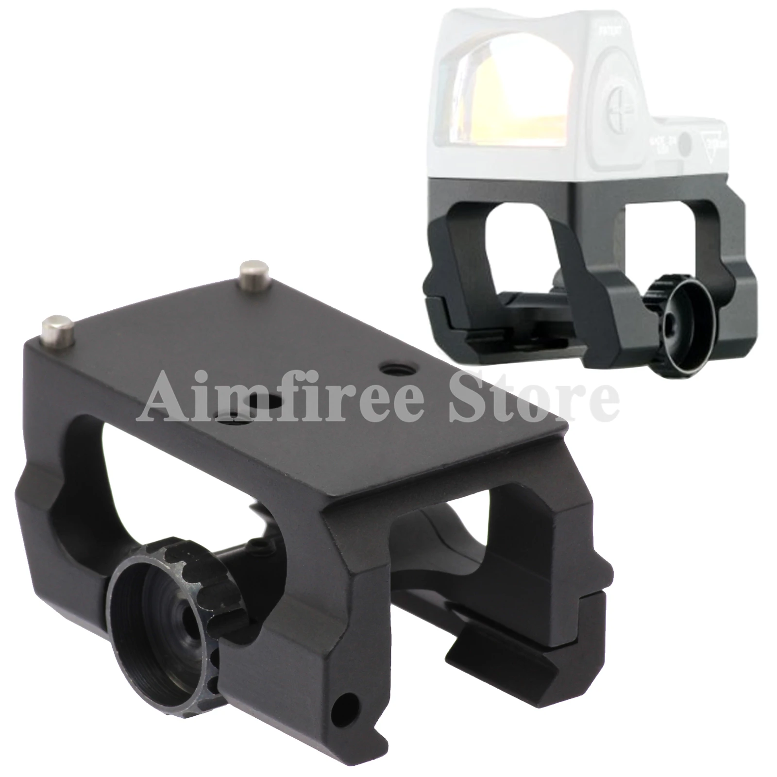 Тактический красный точечный прицел для RMR Red Dot QD быстросъемные Охотничьи