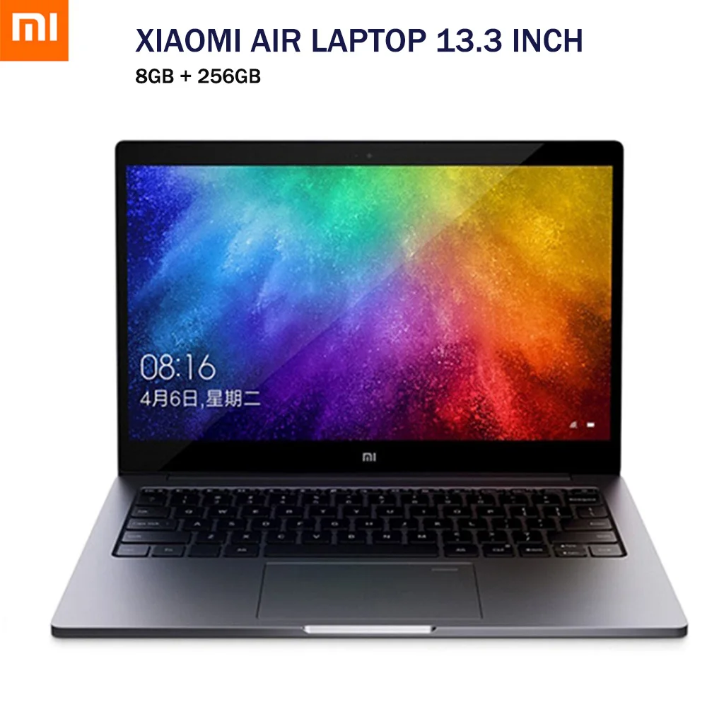Xiaomi Air Ноутбук 13 3 дюймов Windows 10 Домашняя китайская версия Intel Core i5 8250U