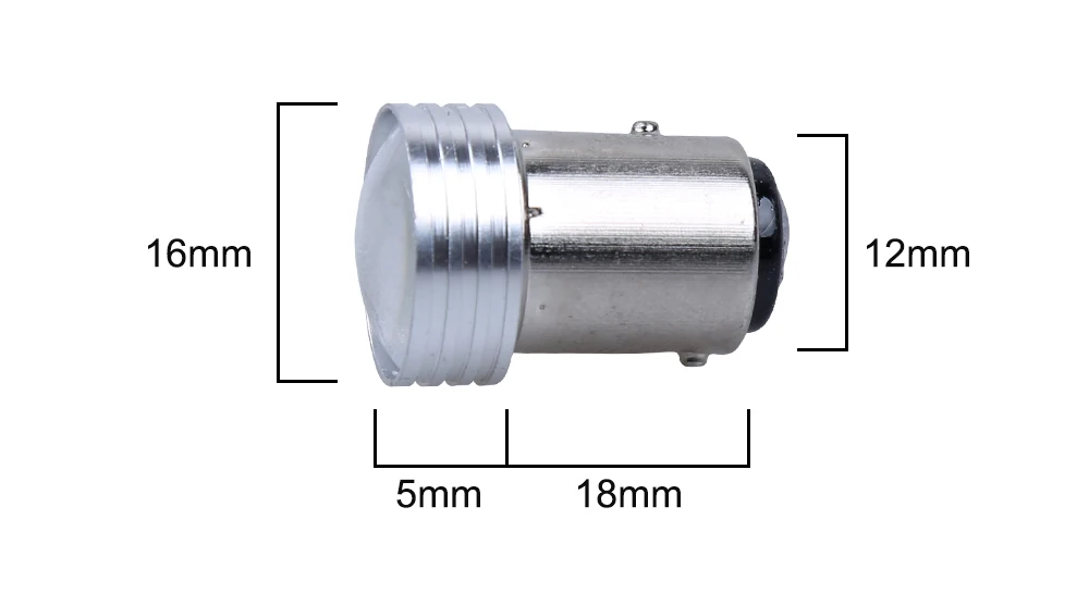 2 шт. 1157 15LED лампа для парковки светильник белый 3014 SMD автомобильный источник