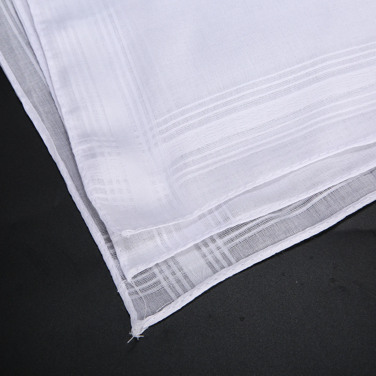 5 шт. новые белые карманные хлопковые носовые платки многоразовые Hankie Hanky