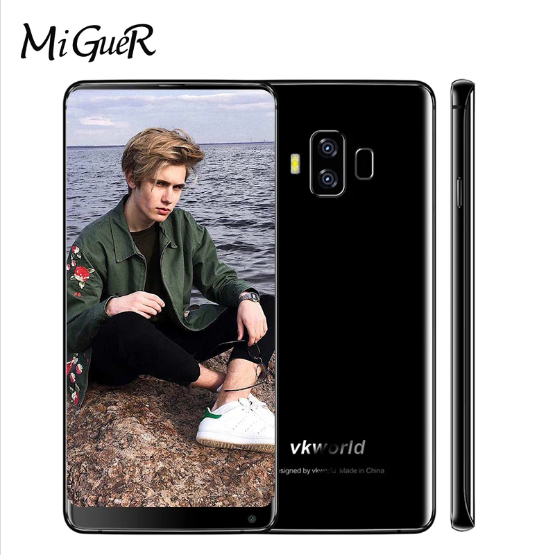 VKworld S8 5 99 'ཎ:9 полный Экран Android 7 0 MTK6750T Octa Core 4 Гб 64 16.0MP с функцией распознавания