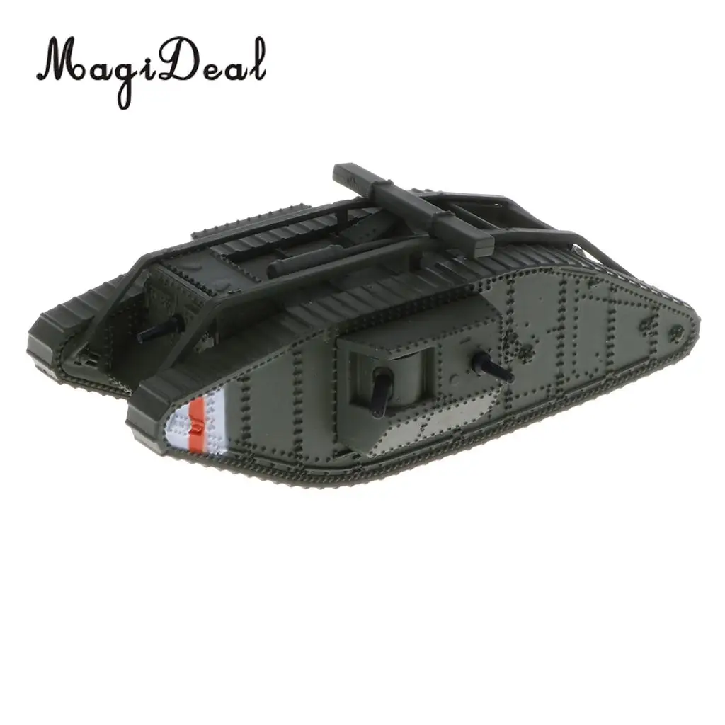 1/100 моделирование литья под давлением Великобритании MK. IV Мужской Танк WWI