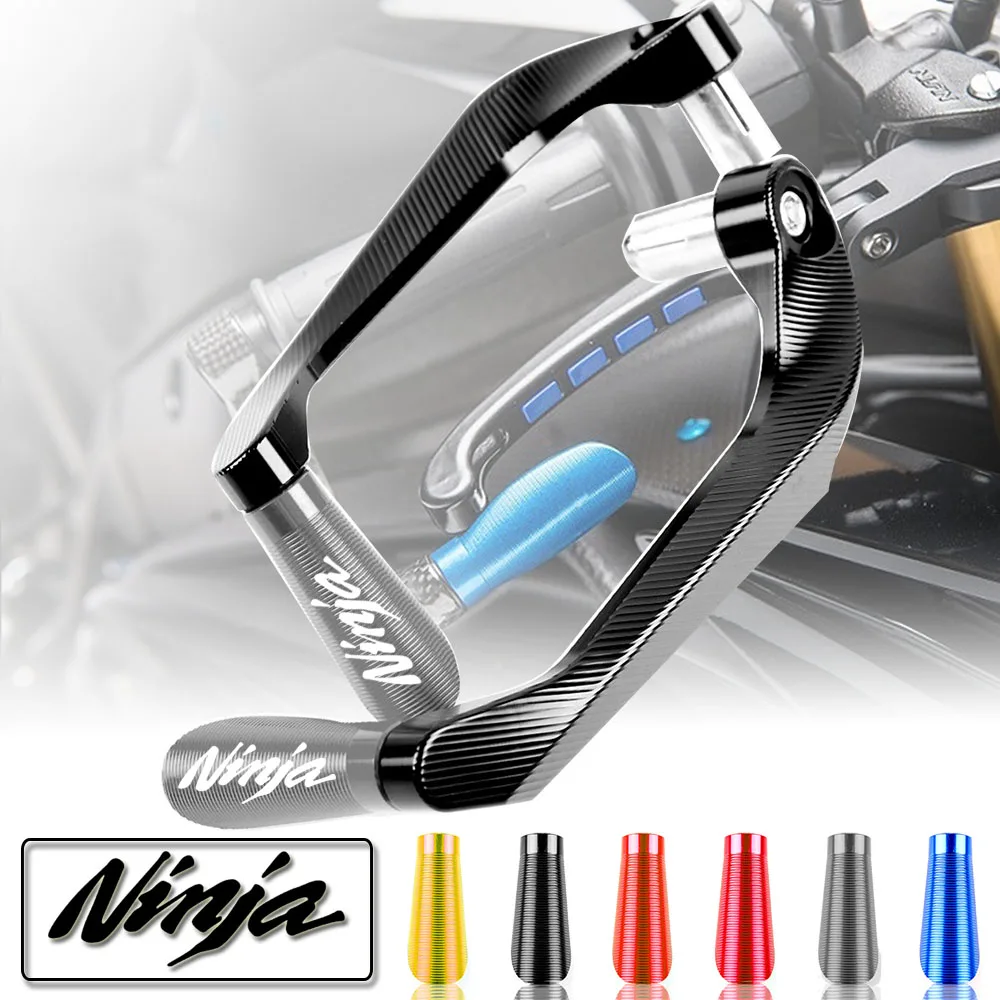 CNC 7/8 &quot22 мм алюминиевый руль тормозной рычаг сцепления защита рук для Kawasaki ninja650