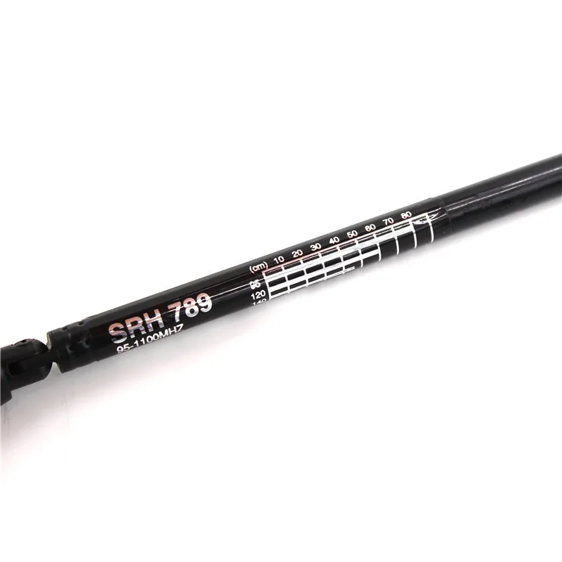 SRH789 телескопическая антенна SMA Female Двухдиапазонная 95 МГц 1100 для Baofeng TYT Wouxun Icom Walkie