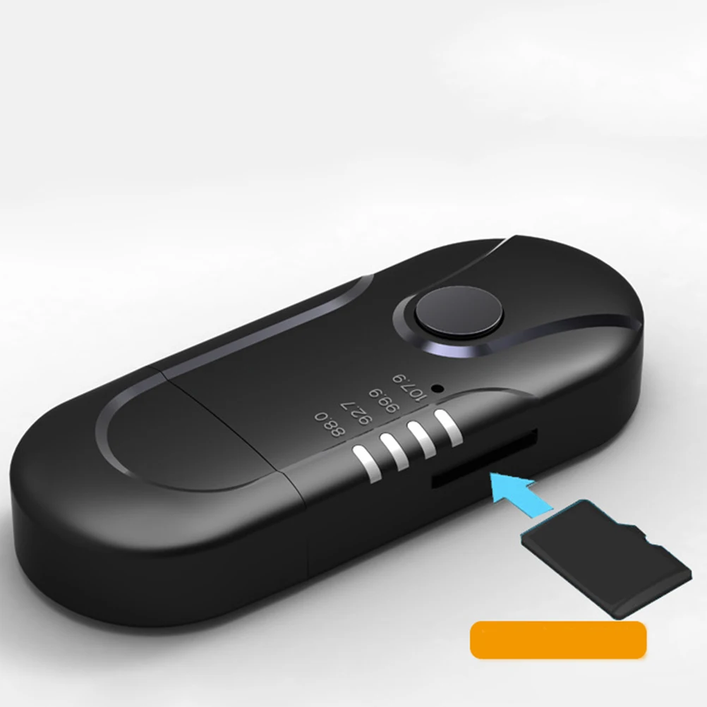 Беспроводной Bluetooth аудио приемник 3 5 мм USB FM стерео потоковый Ответ функция вызова