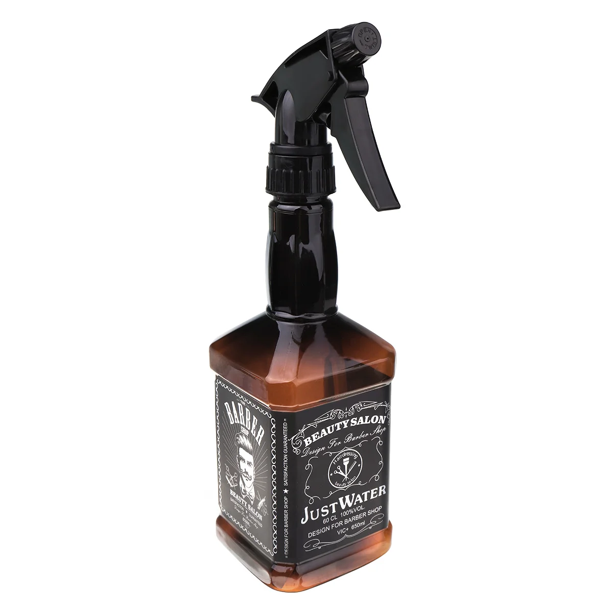 650ml Whiskey Refillable Sprayer Bottle Portable Oil Liquid Empty Bottles Atomizer Barber Hairdressing Tools 3 Colors To Choose | Красота и