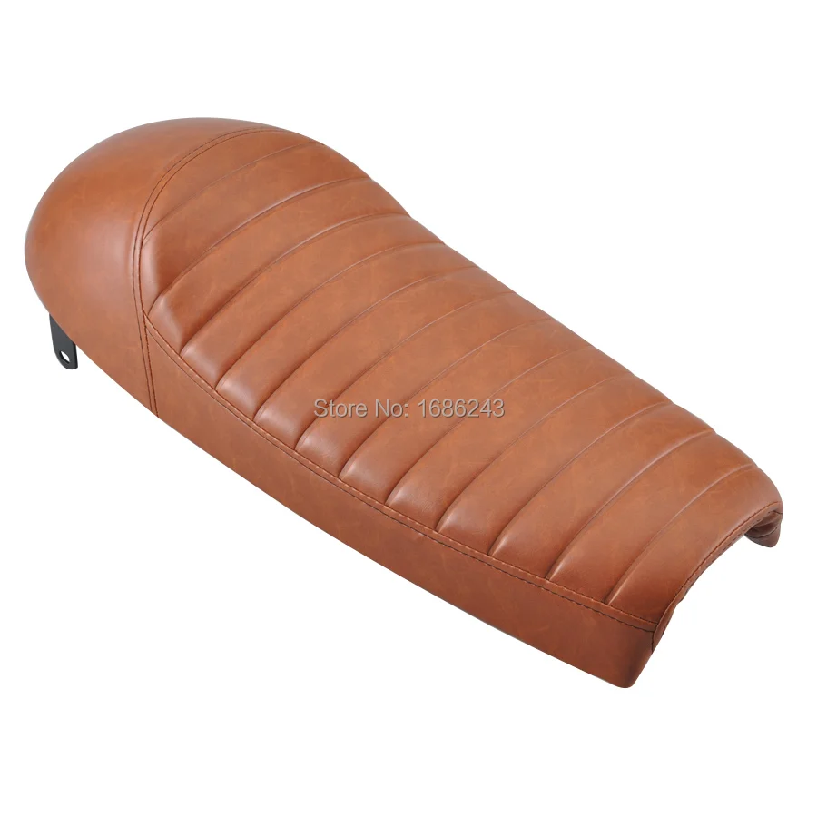 Универсальное мотоциклетное сиденье для Кафе Racer Flat Brat Hump седло Honda FOR Suzuki GN250 GN400