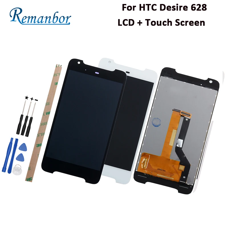 Remanбор для HTC Desire 628 ЖК дисплей и сенсорный экран 5 0 ''Запчасти dual sim цифровые