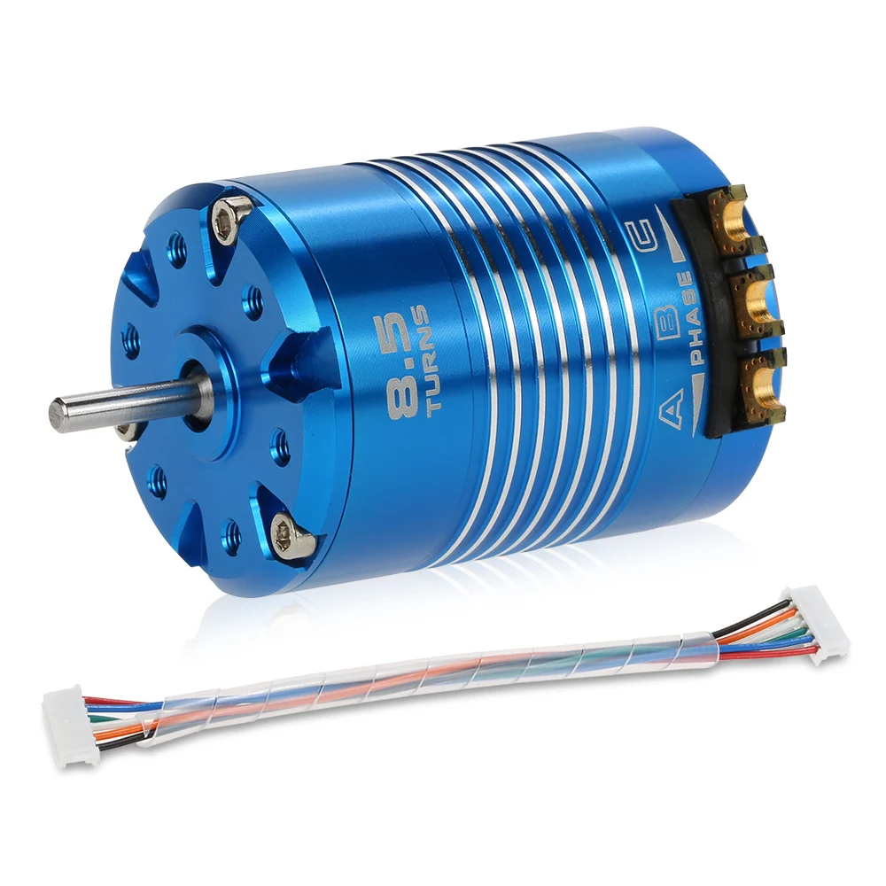 Высокоэффективный сенсорный Бесколлекторный двигатель 540 8 5 T 80A 4100KV RC для