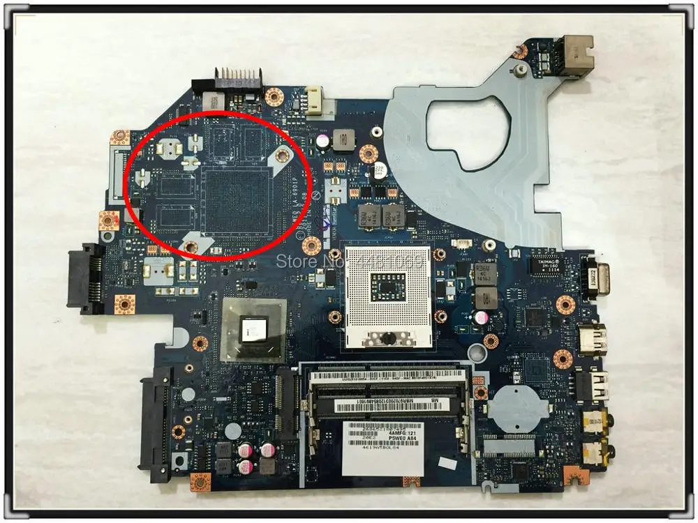 Для ноутбука Acer Aspire 5350 5750 5755 для Gateway NV57H P5WE0 LA 6901P MBBYJ02001 MB.R9702.003 MBR9702003 100% полностью