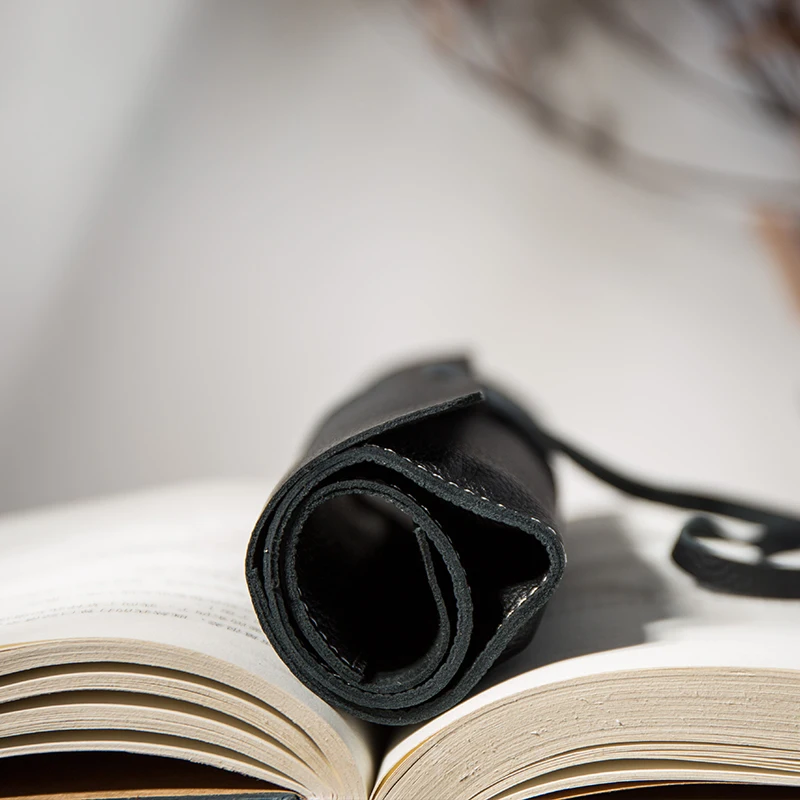 Сумка для ручек из натуральной кожи сумка хранения в ретро стиле верхний слой